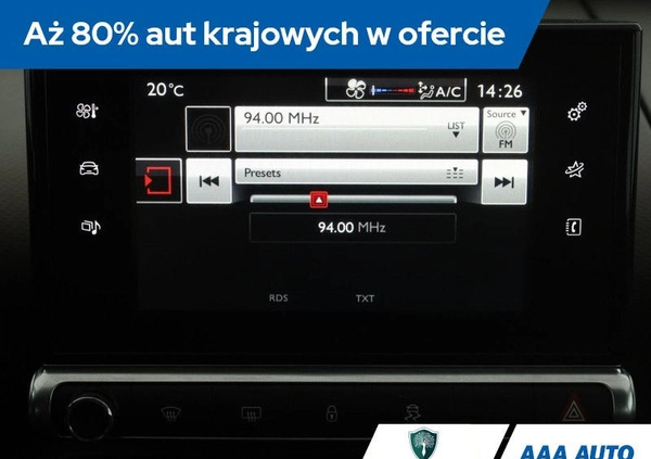 Citroen C4 Cactus cena 36000 przebieg: 171607, rok produkcji 2014 z Młynary małe 254